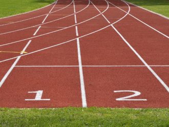 active passive race track competition outperformance
